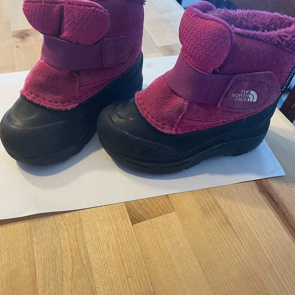 The North Face Kids' Pink Winter Boots